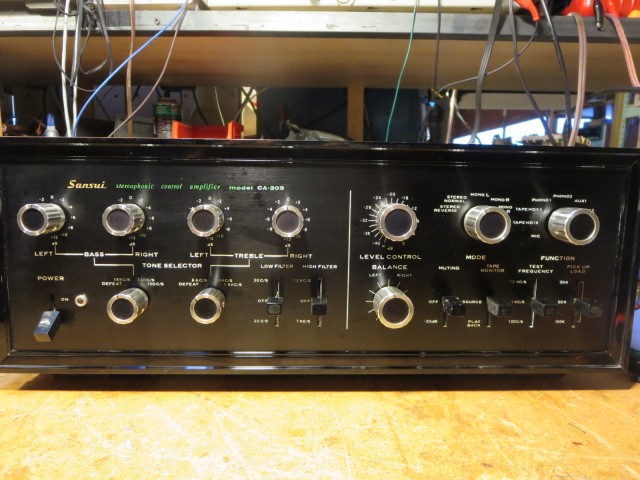 Sansui CA 303, restored and tested