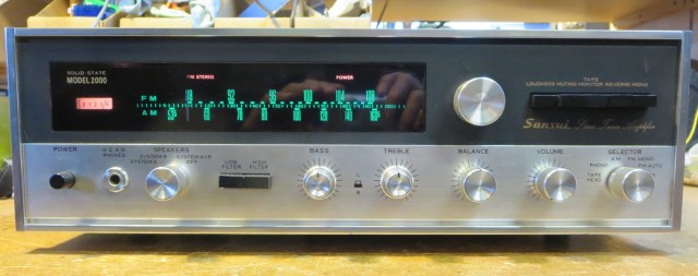 Excellent condition Sansui 2000