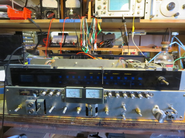 A 9090db being restored on Justin's bench. We do a lot of these.