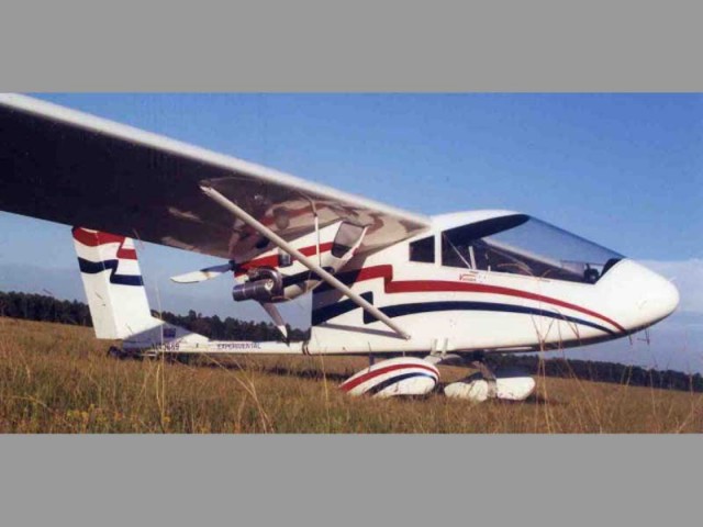 Here's another A26 with the odd tilt to the landing gear. Evidently it was spec'd that way from the factory, and all builders installed the gear this way.